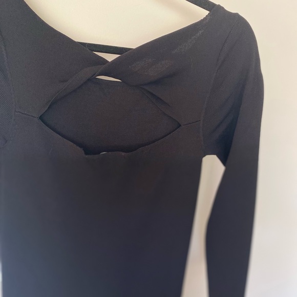 Zara Knit Long Sleeve Dress - Picture 5 of 7